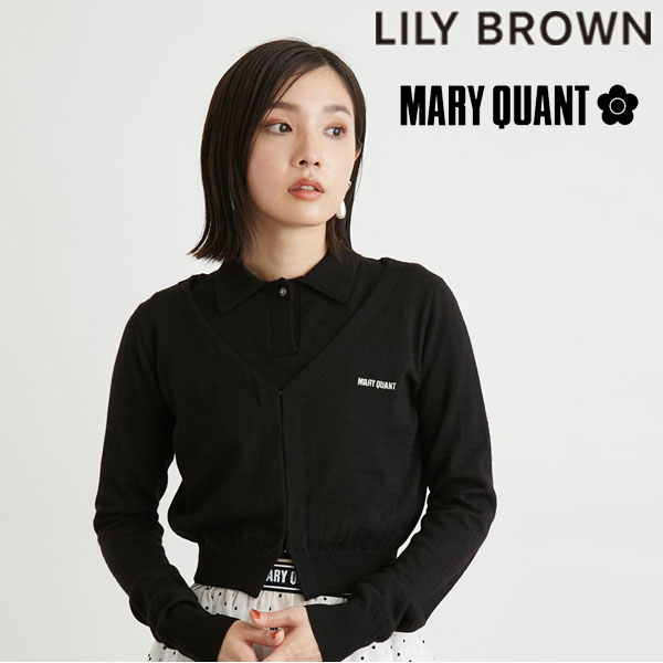 リリーブラウン LILY BROWN トップス 24spring MARY QUANT ニット