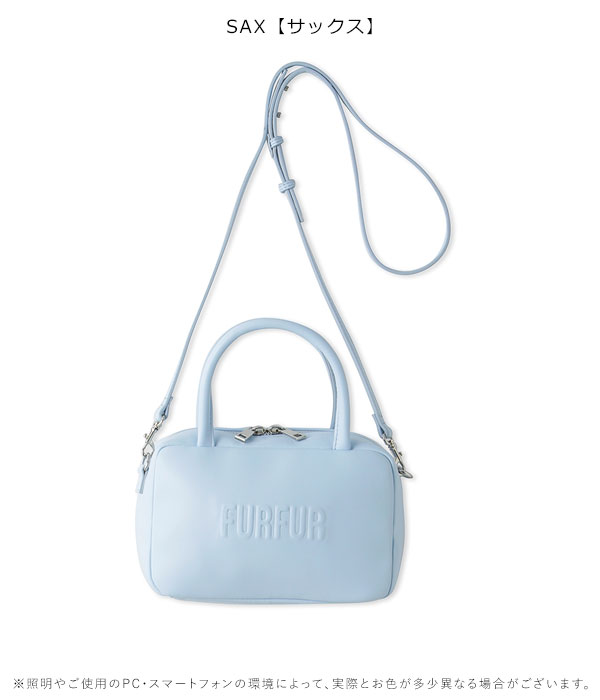 新作10%OFF ファーファー FURFUR バッグ 24春夏 スクエア