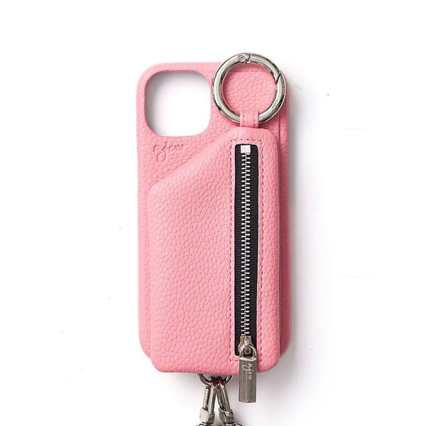 【iPhone12/12pro対応】エジュー ajew cadenas zipphone case shoulder 一部6月中旬〜8月上旬予約  iPhone12 12pro iPhone ケース カバー ショルダーストラップ