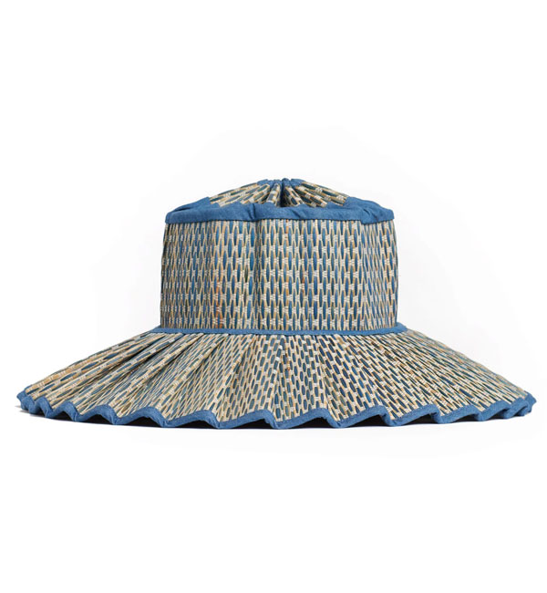 SALE LORNA MURRAY ローナマーレイ South Dakota Island Capri Hat レディース 帽子 ストローハット  プリーツ ハンドメイド 手作り プレゼント ギフト