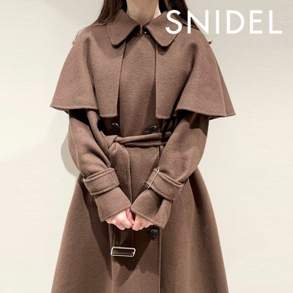 SALE スナイデル SNIDEL Sustainableリバーケープコート