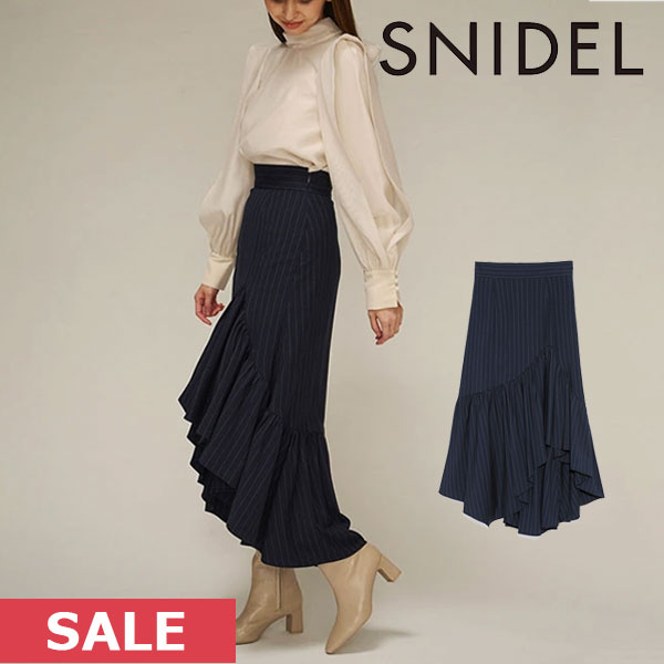 SALE スナイデル SNIDEL フレアマーメイドスカショ レディース