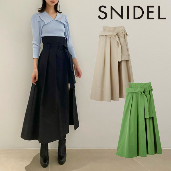 SALE スナイデル SNIDEL ウエストデザインスカショーパン