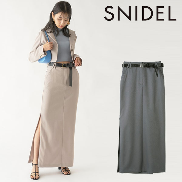 SALE スナイデル SNIDEL Sustainableサイドオープンタイト