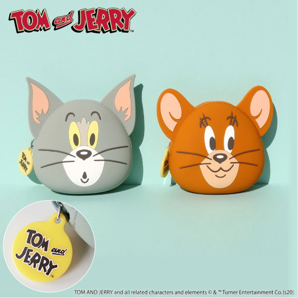 トムとジェリー Tom And Jerry フェイスダイカットシリコンポーチ レディース ポーチ 小物入れ グッズ トム ジェリー 小物入れ コインケース W Tj021 Select Shop Double Heart 通販 Yahoo ショッピング