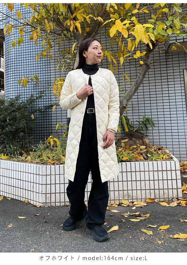 SALE10%OFF タイオン TAION アウター 23winter シティ クルーネック