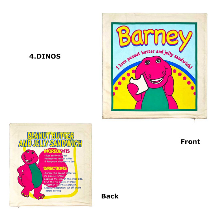 クッションカバー 44×44 正方形 綿100% インテリア 抱き枕 背もたれ 洗える ベティちゃん ガーフィールド アメキャラ アメリカン雑貨 ダブルスリー | ブランド登録なし | 04