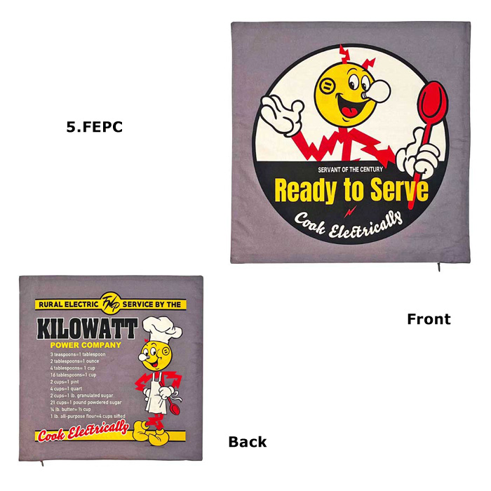 クッションカバー 44×44 正方形 綿100% インテリア 抱き枕 背もたれ 洗える ベティちゃん ガーフィールド アメキャラ アメリカン雑貨 ダブルスリー | ブランド登録なし | 05