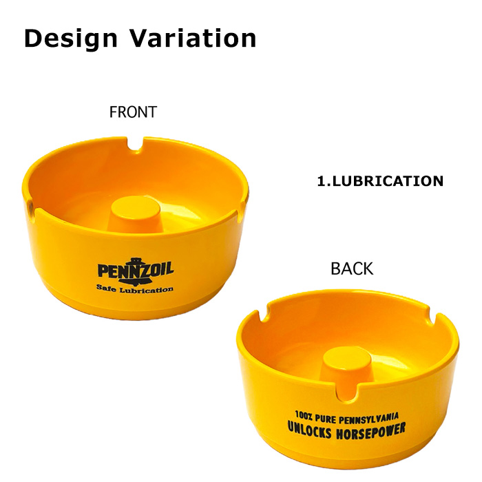 灰皿 卓上灰皿 メラミン 割れにくい ロゴ アメリカン 雑貨 かっこいい スタッキング アッシュトレイ たばこ インテリア 小物入れ アメリカン雑貨 ダブルスリー | ブランド登録なし | 01