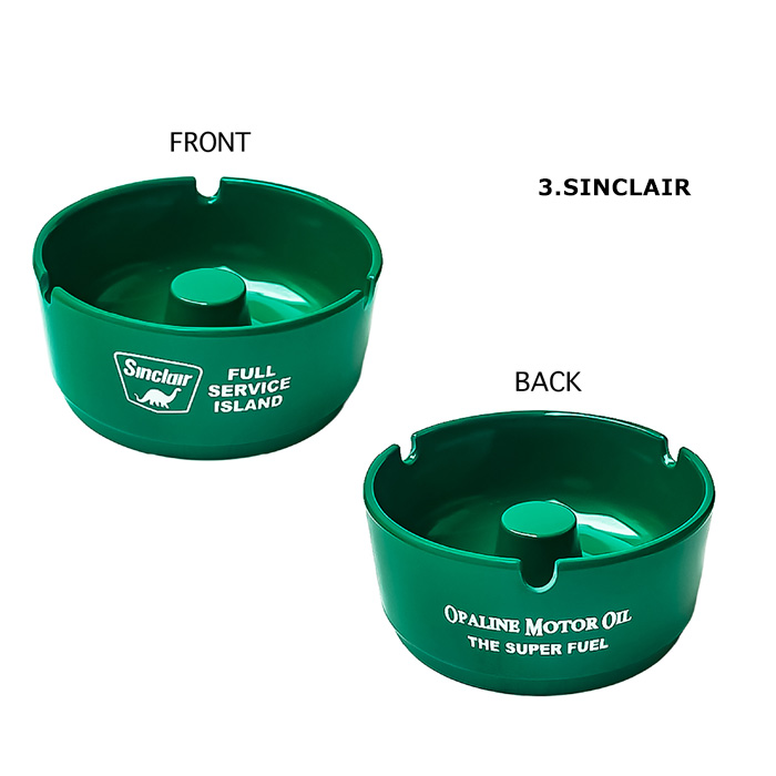 灰皿 卓上灰皿 メラミン 割れにくい ロゴ アメリカン 雑貨 かっこいい スタッキング アッシュトレイ たばこ インテリア 小物入れ アメリカン雑貨 ダブルスリー | ブランド登録なし | 03