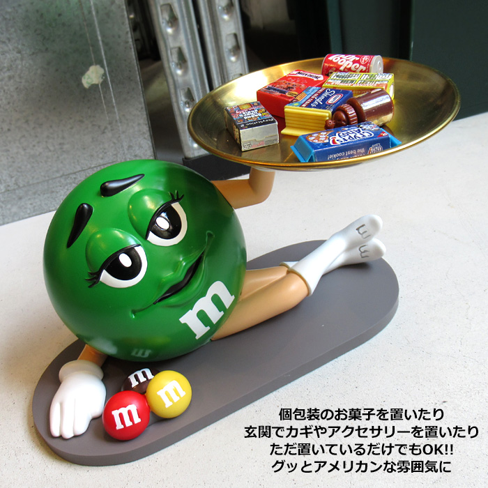 M&M's キャンディトレイ フィギュア 4色セット 小物置き インテリア