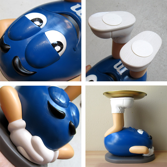 M&M's キャンディトレイ フィギュア 4色セット 小物置き インテリア