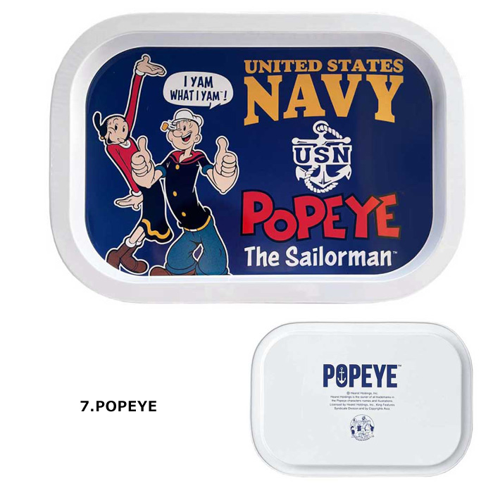 トレイ お盆 ティン スクエア型 ベティちゃん ガーフィールド かわいい インテリア ディスプレイ アウトドア プレゼント アメリカン雑貨 ダブルスリー | ブランド登録なし | 07