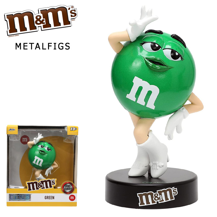 M&M's フィギュア イエロー METALFIGS JadaToys 公式ライセンス