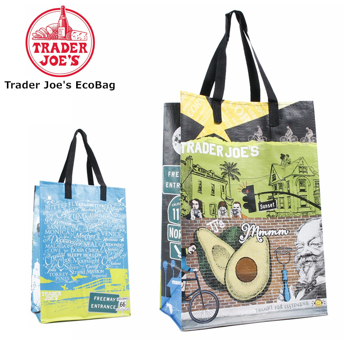 TRADER JOE'S エコバッグ 限定デザイン ショッパー お土産 プレゼント