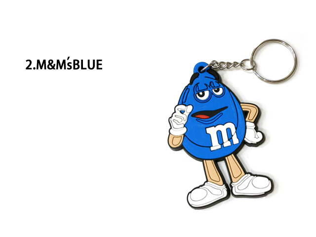 キーホルダー ラバーキーホルダー M&M's ガーフィールド ミシュラン トムとジェリー 入学 入園 卒業 プレゼント 男前雑貨 インスタ映え ダブルスリー | m&m&m's | 02