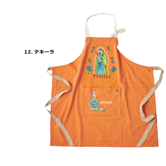 AND PACKABLE エプロン 保育士 ガーデニング 調理実習 ポケット付き かわいい ポテト ビール アウトドア キッチン雑貨 アメリカン雑貨 ダブルスリー | AND PACKABLE | 12