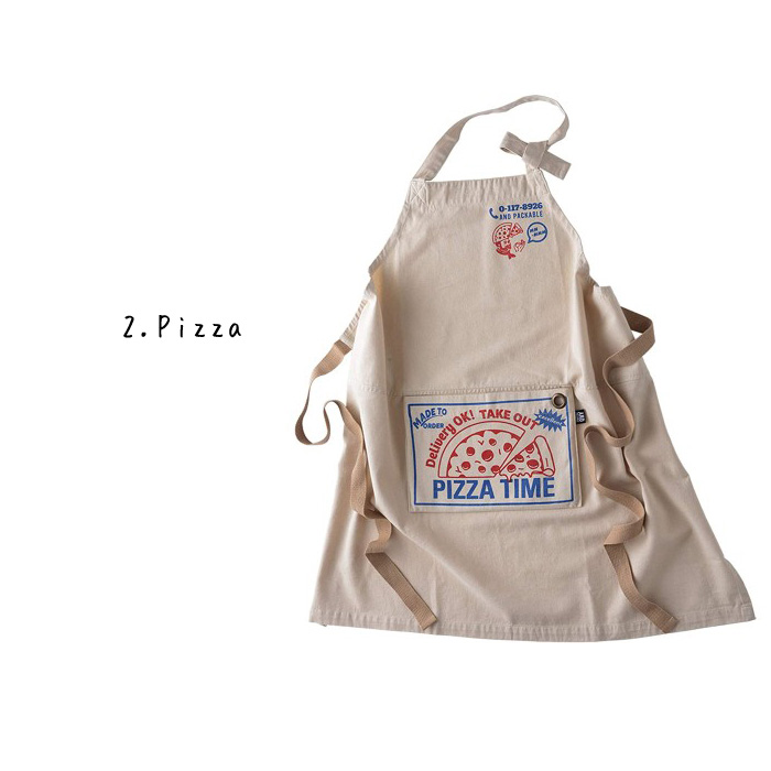 AND PACKABLE エプロン 保育士 ガーデニング 調理実習 ポケット付き かわいい ポテト ビール アウトドア キッチン雑貨 アメリカン雑貨 ダブルスリー | AND PACKABLE | 02