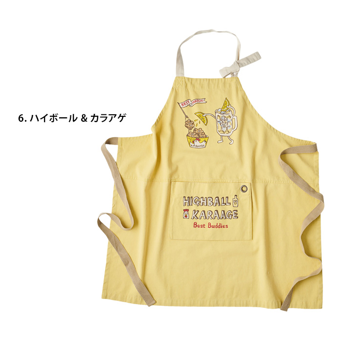 AND PACKABLE エプロン 保育士 ガーデニング 調理実習 ポケット付き かわいい ポテト ビール アウトドア キッチン雑貨 アメリカン雑貨 ダブルスリー | AND PACKABLE | 06