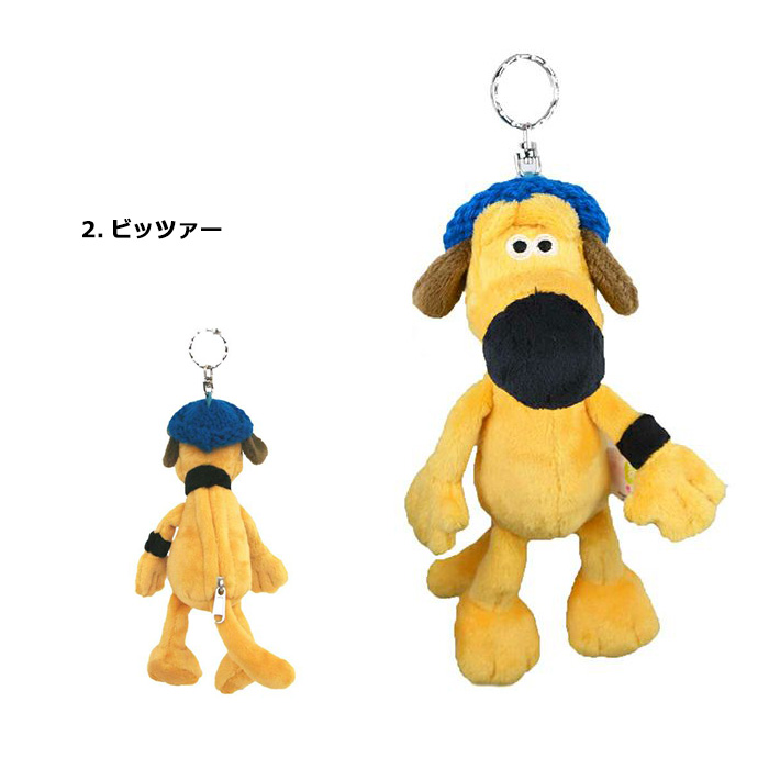 NICI ひつじのショーン コインポーチ キーホルダー ぬいぐるみ かわいい ビッツァー グッズ ニキ キーリング アメリカン雑貨 プレゼント ダブルスリー | nici | 02