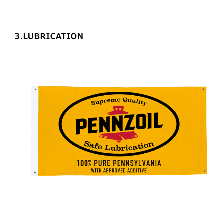 コットンフラッグ バナー 星条旗 アメリカ PENZZOIL カリフォルニア 州旗 綿素材 おしゃれ インテリア ディスプレイ カッコいい アメリカン雑貨 ダブルスリー | ブランド登録なし | 03