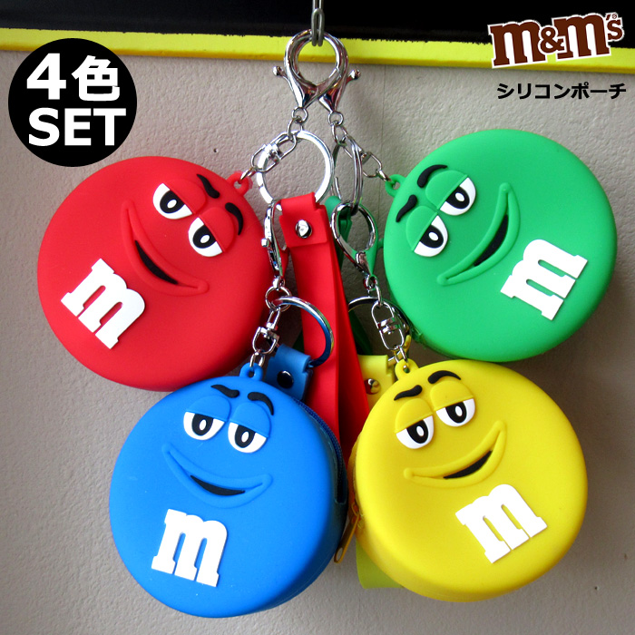 アメリカン雑貨 エムアンドエムズコインケース ミニポーチ M&Ms