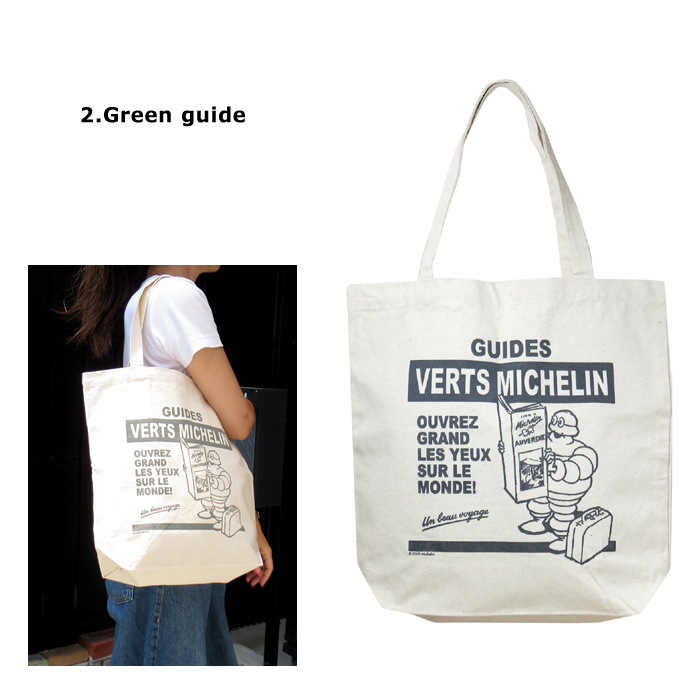 トートバッグ ミシュラン かばん キャンバストート ビバンダム コットン サブバッグ 通勤 通学 エコマーク付き プレゼント 普段使い ダブルスリー | ミシュラン | 02