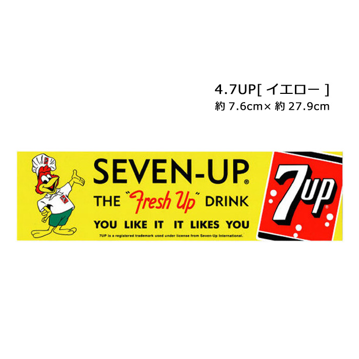 ステッカー バンパーステッカー シール ラットフィンク 7UP ペプシ カーアイテム カスタム アメリカンキャラクター アメリカン雑貨 ダブルスリー｜doublethree｜05