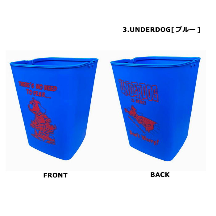 ごみ箱 アメリカン おしゃれ 10L アメリカン雑貨 小さい ダストボックス ごみばこ 収納ボックス ハンドル付き コンパクト 角型 屋外 屋内 ダブルスリー | ブランド登録なし | 03