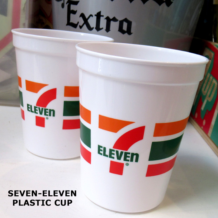 プラコップ プラカップ セブンイレブン コップ 食器 ロゴ アウトドア