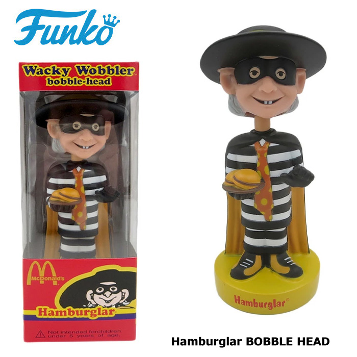 FUNKO ボビングヘッド ハンバーグラー BOBBLE HEAD 首振り人形