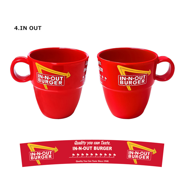 メラミンコップ スタッキング 割れにくい 重ねられる 350ml カップ コップ アウトドア 丈夫 アメリカンカンパニー アメリカン雑貨 ダブルスリー | ブランド登録なし | 04