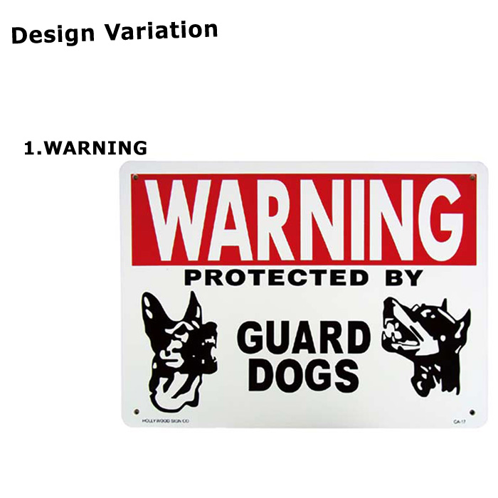 看板 サインボード ドッグサイン 猛犬注意 CLEAN UP 犬許可区域 犬禁止区域 プラスチック看...