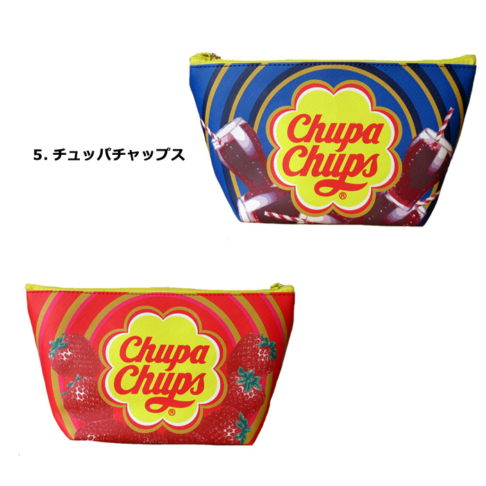 ポーチ お菓子パッケージ 大きいポーチ 小物入れ メイクポーチ かわいい 合皮 カラフル ペンケース 充電器入れ プレゼント ギフト 生活雑貨 ダブルスリー | ブランド登録なし | 05