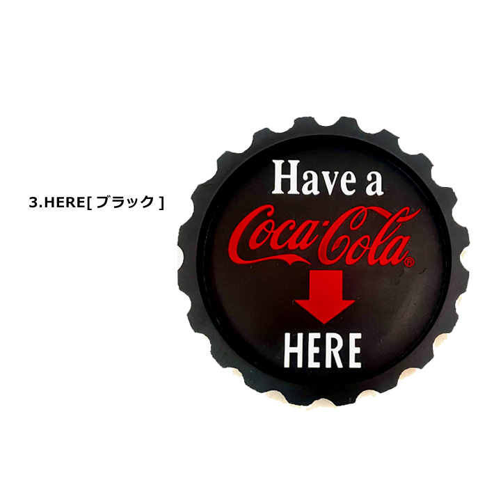 コースター コカコーラ ラバーコースター コーラグッズ おしゃれ コップ敷き コップ置き キッチン雑貨 海外雑貨 プレゼント ダブルスリー | ブランド登録なし | 03