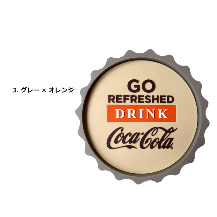 コースター コカコーラ ラバーコースター コーラグッズ おしゃれ コップ敷き コップ置き キッチン雑貨 海外雑貨 プレゼント ダブルスリー | ブランド登録なし | 03