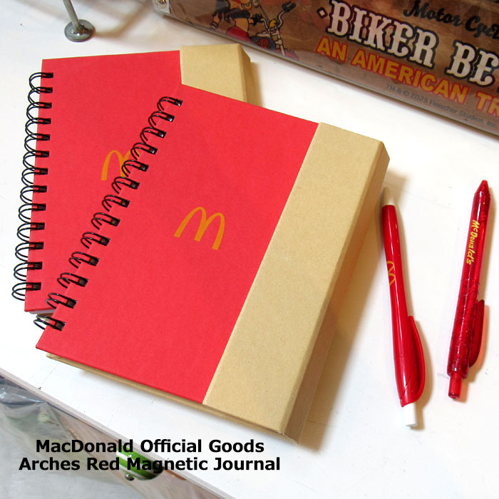 マクドナルド ノート 手帳 日記帳 A5 ハードカバー 書籍サイズ