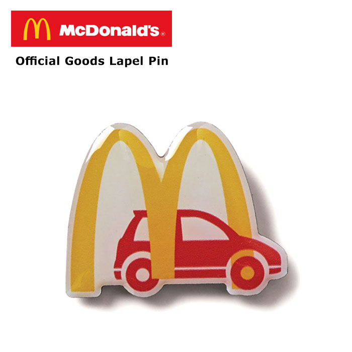 マクドナルド オフィシャルグッズ ピン デリバリーカー ピンバッジ