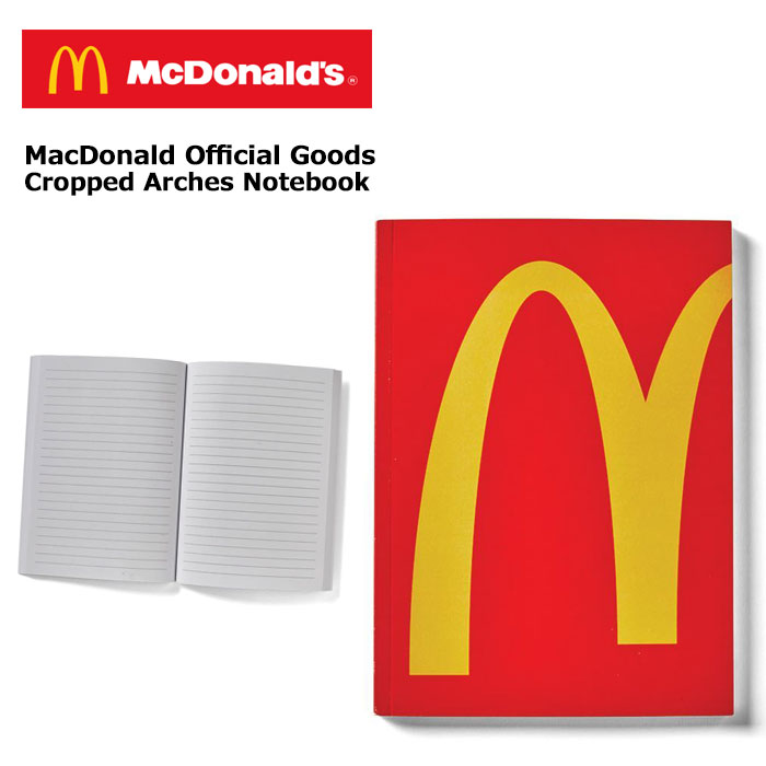 マクドナルド ノート 手帳 日記帳 A5 ハードカバー 書籍サイズ