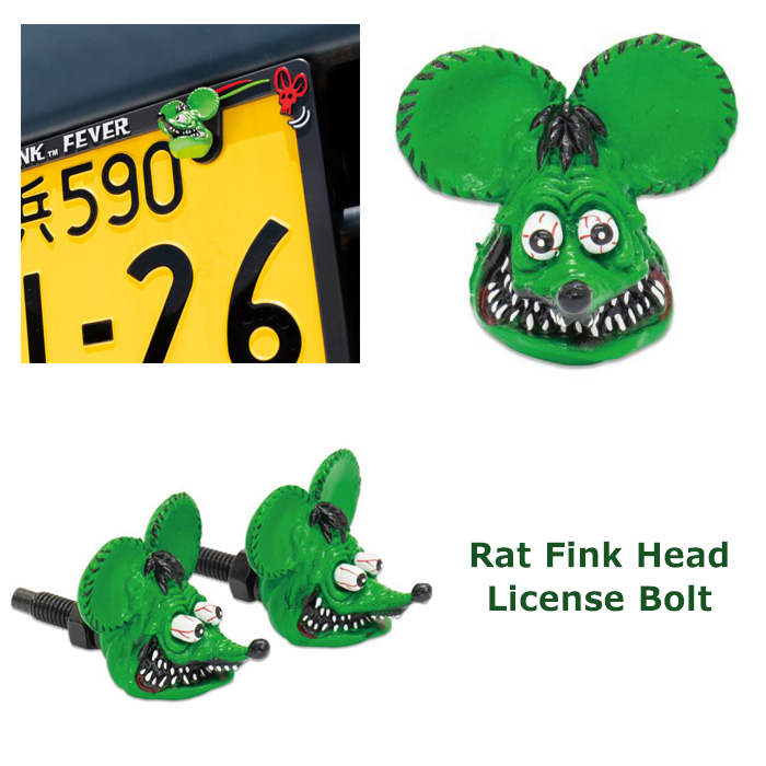 RAT FINK（ラットフィンク） ヘッド ライセンス ボルト ムーンアイズ