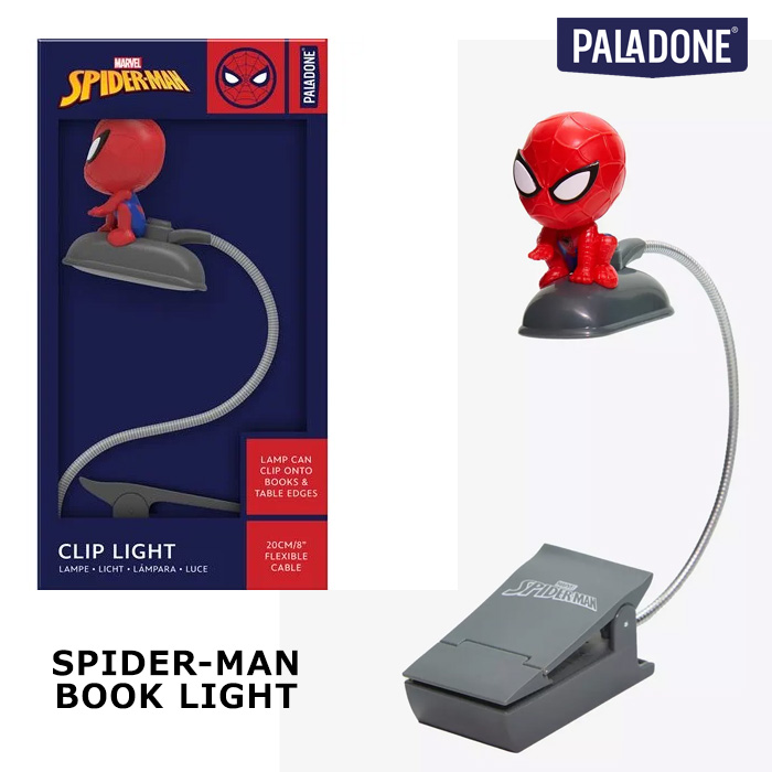 PALADONE スパイダーマン ブックライト クリップライト MARVEL
