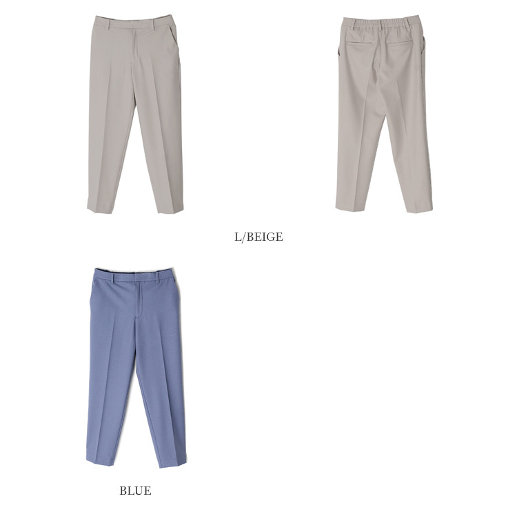 ネット限定AWセール40％OFF】【21AW】MICA＆DEAL〔マイカアンドディール〕 121403259バックウエストゴムセンタープレステーパードパンツ【☆】 :121403259:douceHarmonie - 通販 -  Yahoo!ショッピング