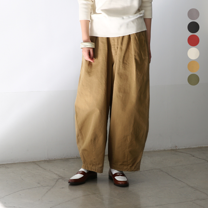 22SSコレクション】HARVESTY〔ハーベスティ〕A11709CIRCUS PANTS/コットンチノサーカスパンツ  :A11709:douceHarmonie - 通販 - Yahoo!ショッピング