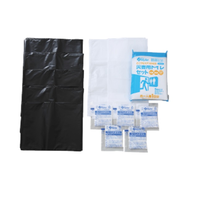 【直送品】 まいにち 災害用トイレセット マイレット P-300 (500506)の画像