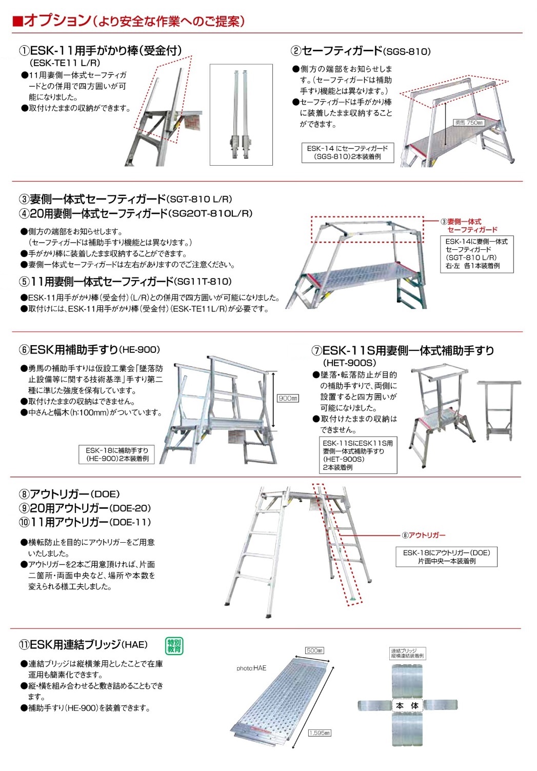 直送品】 ナカオ (NAKAO) セーフティガード SGS-810 (1本) 楽駝・勇馬
