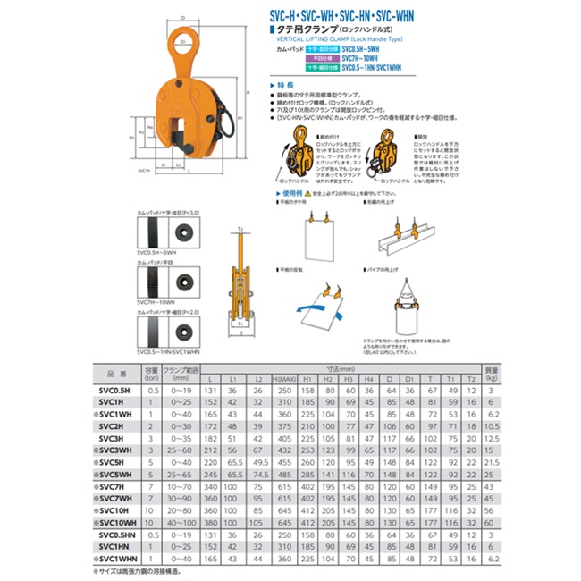 ポイント10倍】【直送品】 スーパーツール 立吊クランプ(ロック 
