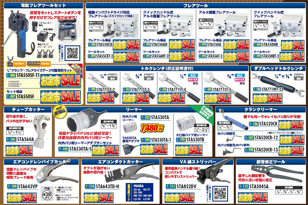 2023好評 イチネンTASCO (タスコ): (お宝市 2022)(両端3/8金具)大口径