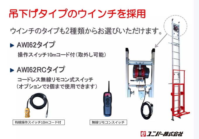 直送品】 ユニパー スペースリフト2 標準セット UP624B-2F (624