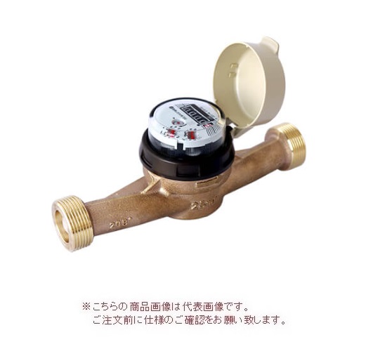 【直送品】 愛知時計電機 高機能乾式水道メーター SD25 ビニル管用金具付 (上水ネジ)｜douguyasan