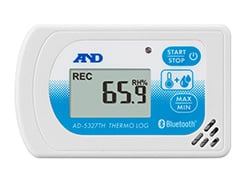 【ポイント10倍】A&D (エー・アンド・デイ) 温度・湿度データロガー AD-5327TH (さーもろぐシリーズ)｜douguyasan